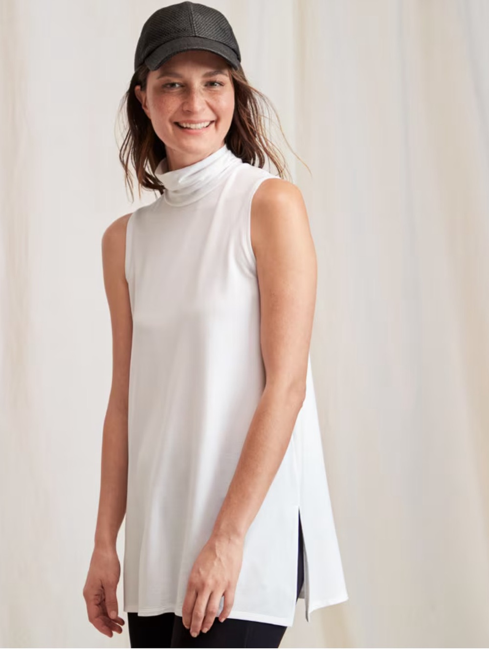 Garnett Hill Mock Neck Tunic Size XL Like New